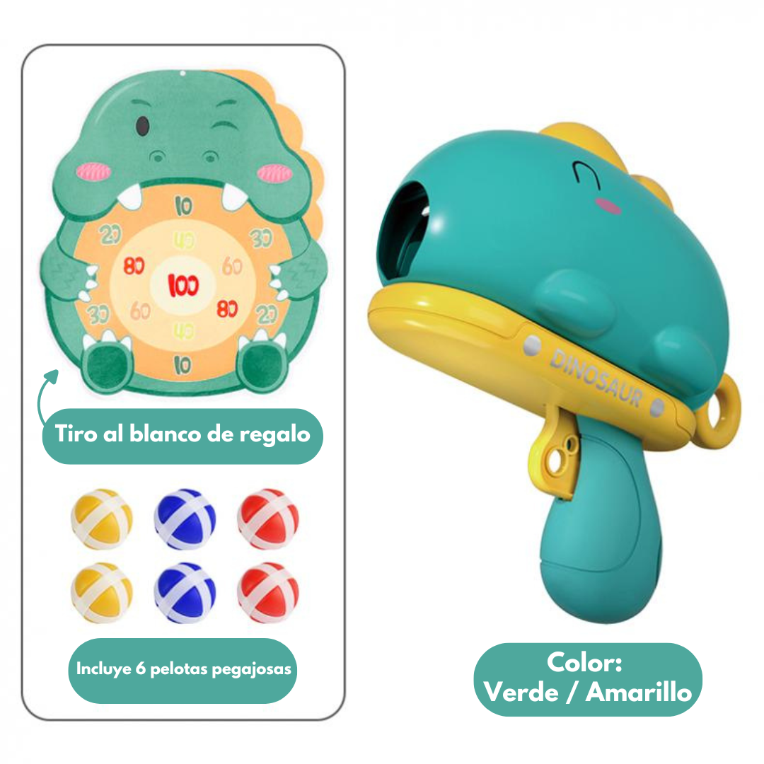 NUEVO LANZAPELOTAS PEGAJOSAS PARA NIÑOS