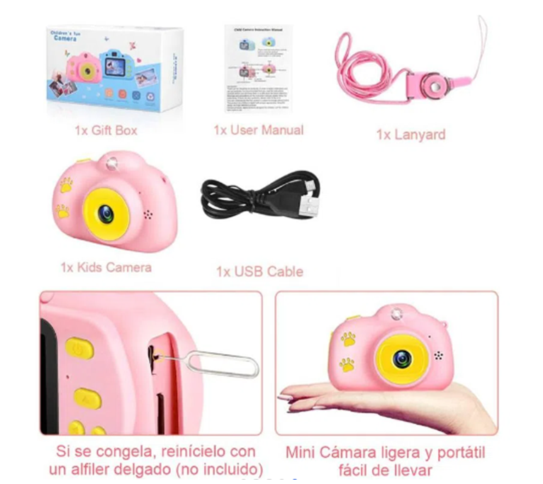NUEVA CÁMARA DIGITAL HD PARA NIÑOS