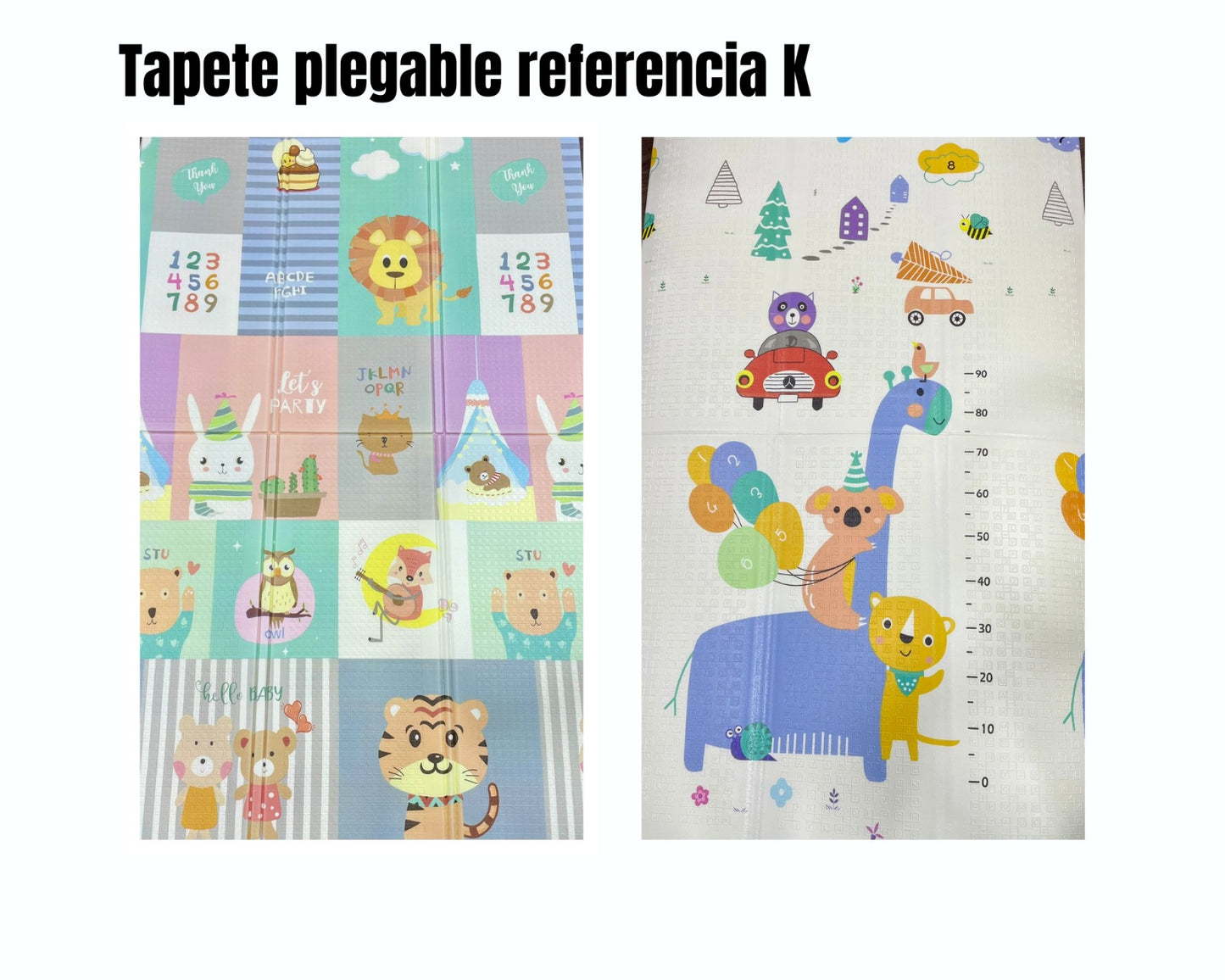 TAPETE INFANTIL GATEO + OBSEQUIO BABERO