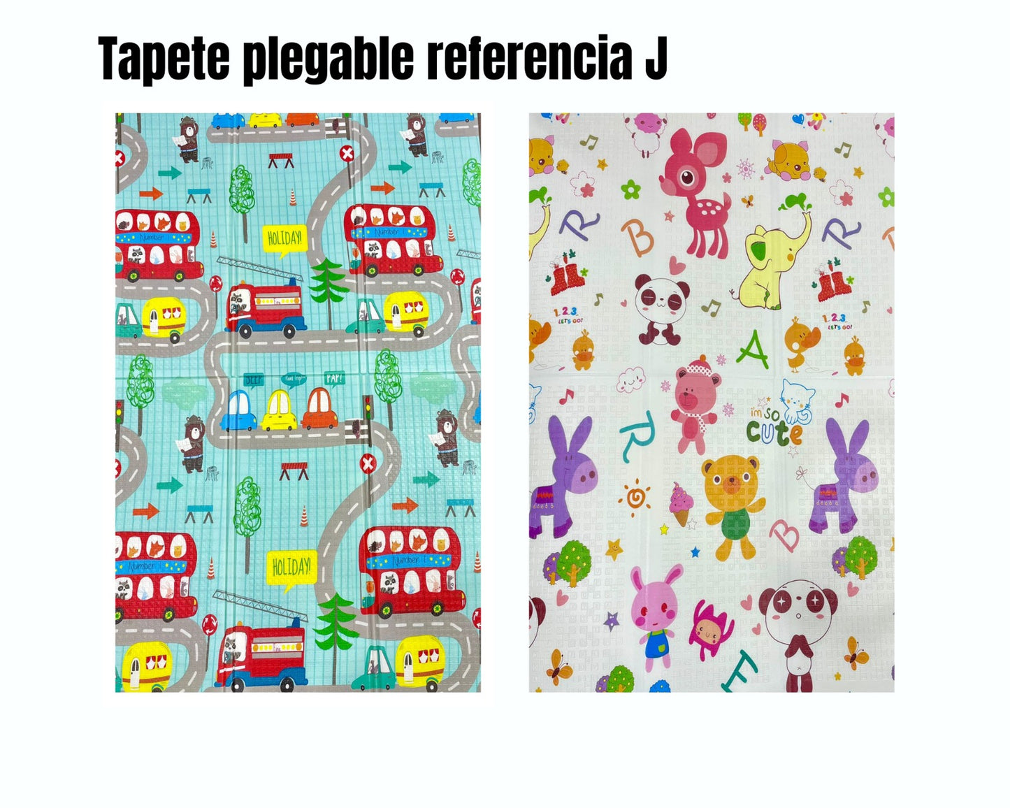 TAPETE INFANTIL GATEO + OBSEQUIO BABERO