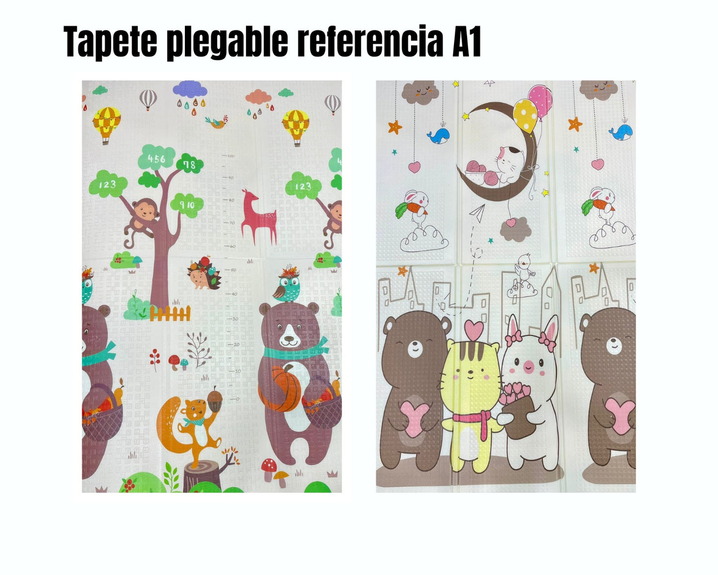 TAPETE INFANTIL GATEO + OBSEQUIO BABERO