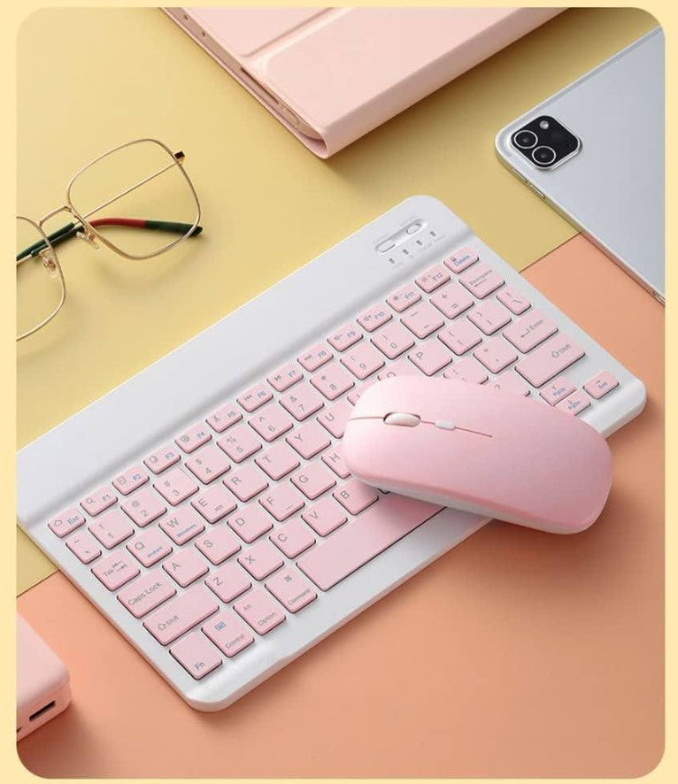 NUEVO TECLADO DE COLORES Y MOUSE INALÁMBRICO