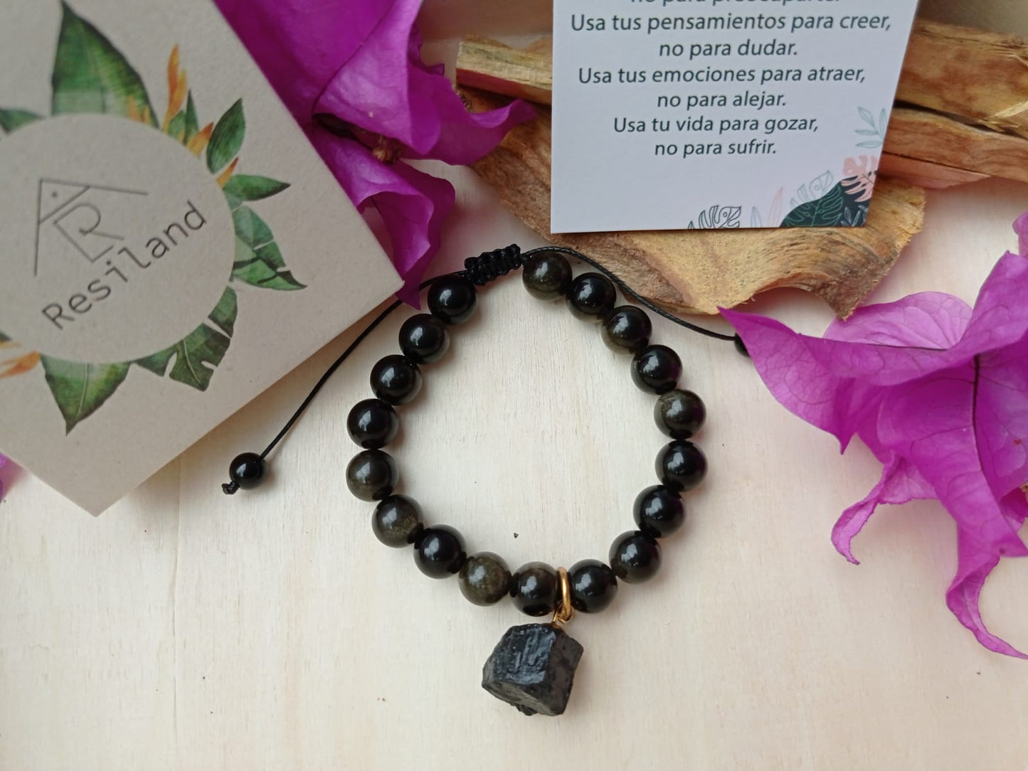 PULSERA OBSIDIANA
