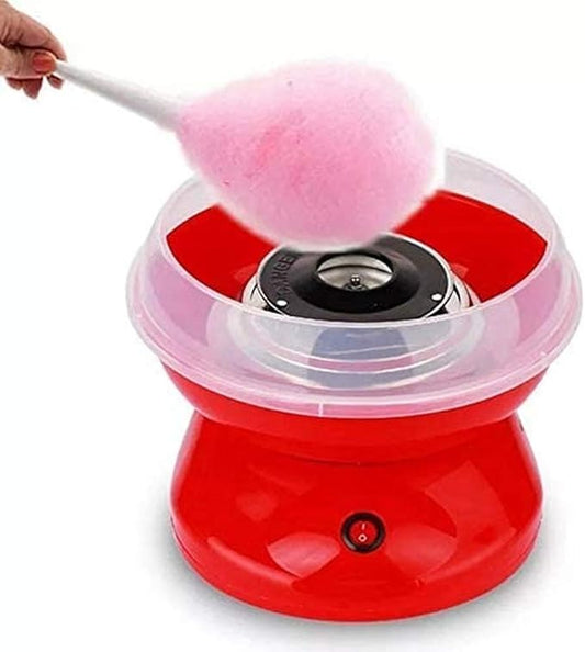 NUEVA MINI MÁQUINA DE ALGODÓN DE AZÚCAR COLOR ROSA