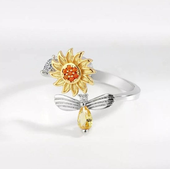 NUEVO ANILLO ANTI ESTRÉS GIRASOL