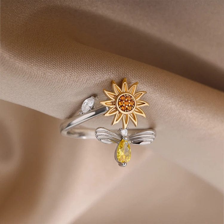 NUEVO ANILLO ANTI ESTRÉS GIRASOL