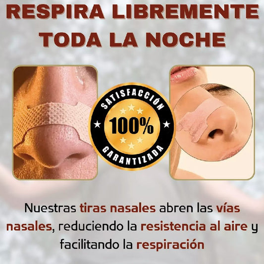 CINTAS NASALES ANTI RONQUIDO